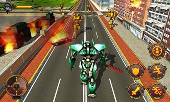 Futuristic Robots War Hero 3D captura de pantalla 2