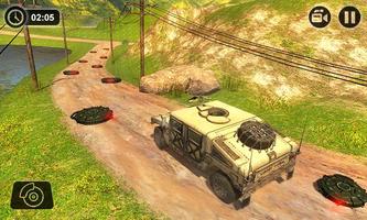 US Army Vehicle Driving Game capture d'écran 3