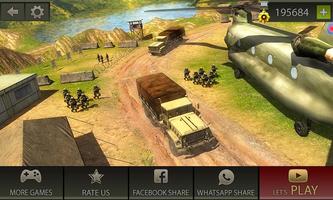 US Army Vehicle Driving Game Affiche