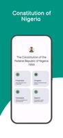 The Nigerian Constitution 1999 plakat