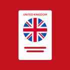 Practice Life in UK Test App icône