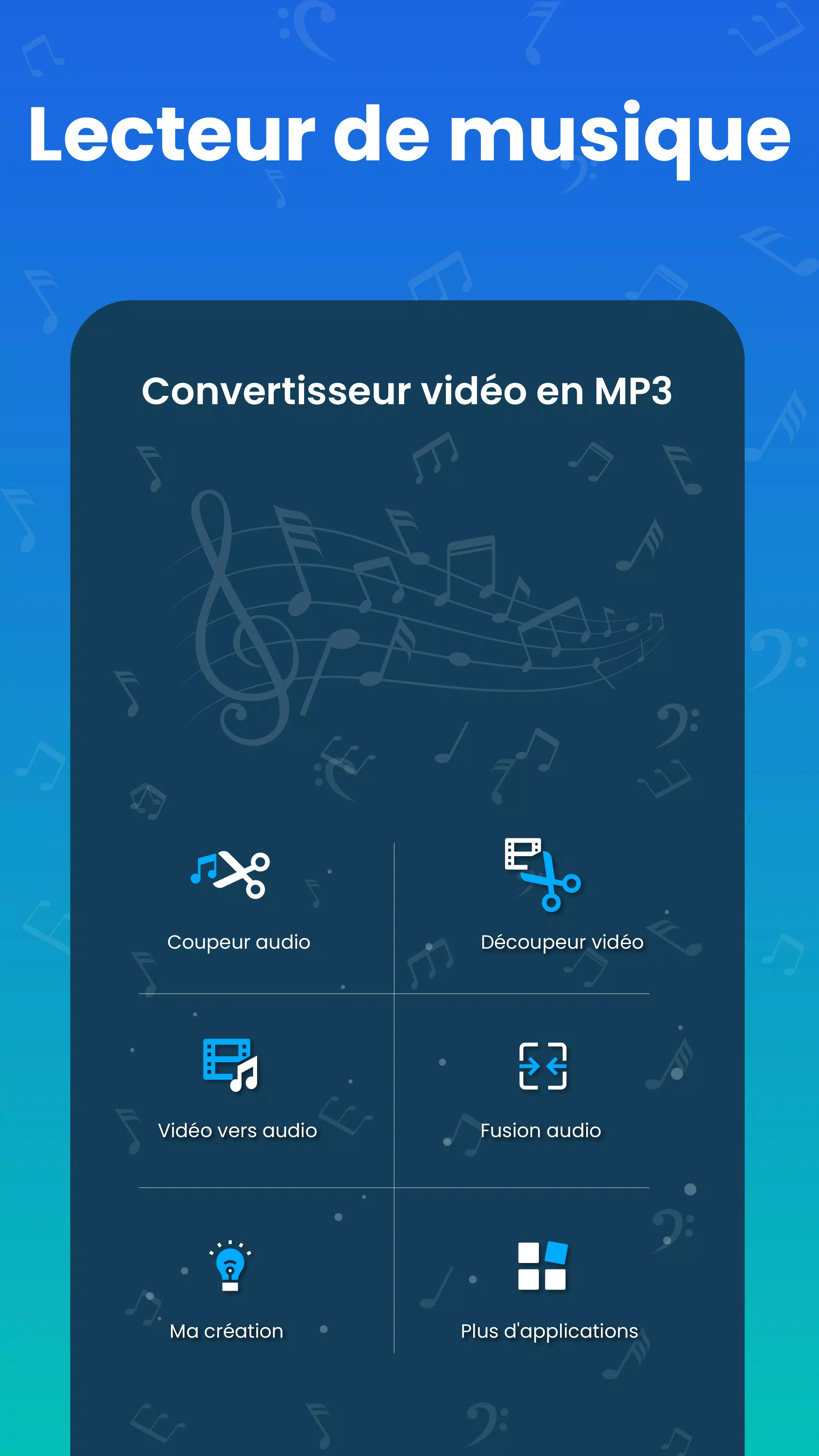 Musique joueur Mp3 Convertisse APK pour Android Télécharger