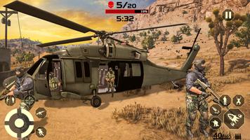 Fire Free Offline Shooting Game: Gun Games Offline capture d'écran 2