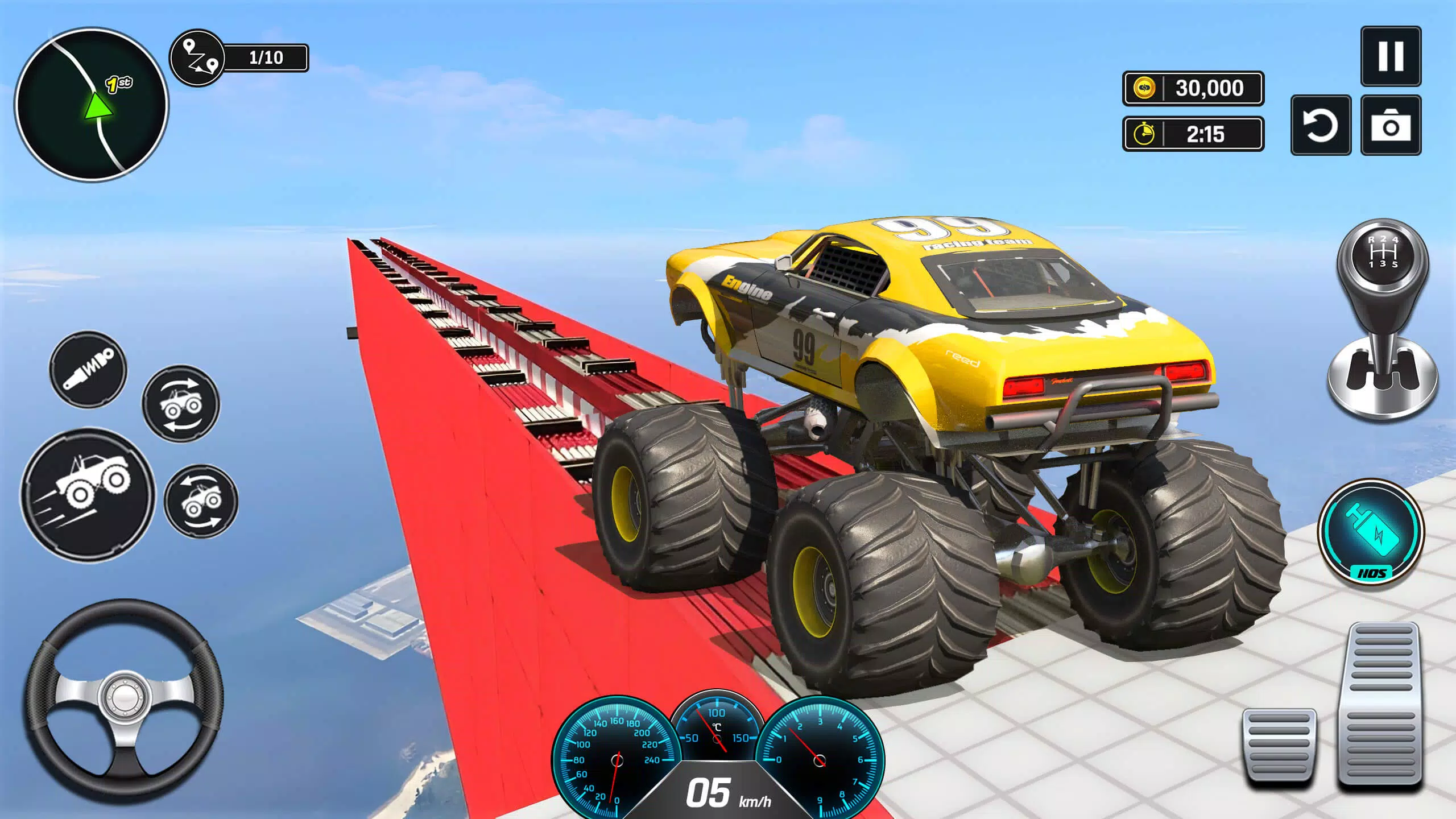 Monster Truck Ramp Jump Saga for Android - Download the APK from