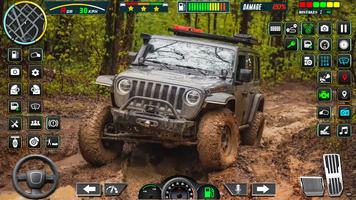 Offroad Mud Jeep Simulator 3d poster