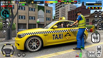 Poster Simulatore di giochi di taxi