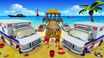 Beach Rescue Duty: Coast Lifeguard Rescue 911 Team screenshot 2