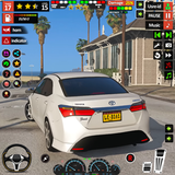 Stadtauto-Spielsimulator 3d Zeichen