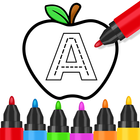 Kids Coloring Drawing Games আইকন