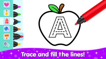 Jeux de coloriage pour enfants Affiche