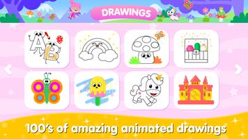 Jogos de desenho infantil imagem de tela 2