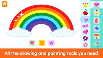 colorear y dibujar para niños captura de pantalla 1