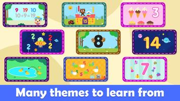 برنامه‌نما Learning 123 Numbers For Kids عکس از صفحه