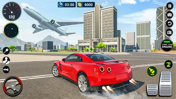 1 Schermata Flying Car Simulator: Car Game