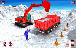 JCB Game 2021: Snow Excavator Affiche