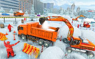 JCB Game 2021: Snow Excavator स्क्रीनशॉट 1