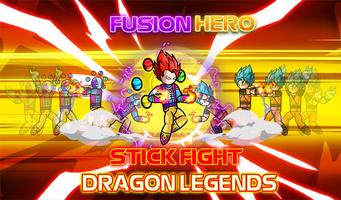 Stick Warriors Dragon Legends Plakat