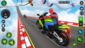Mega Ramps: Jeux Course Moto capture d'écran 3