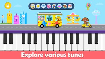 Baby Piano Kids Music Games پوسٹر