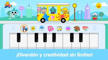 Diversión con piano para niños Poster