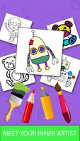 Livro de colorir brinquedos - Jogos de crianças imagem de tela 3