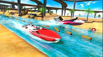 Eau pour bateaux Speed ​​Racing Simulator capture d'écran 1