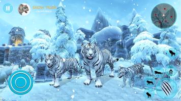 Wild White Tiger Family Sim capture d'écran 1