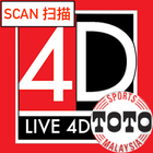 Toto 4D Scanner Live 4D Result ไอคอน