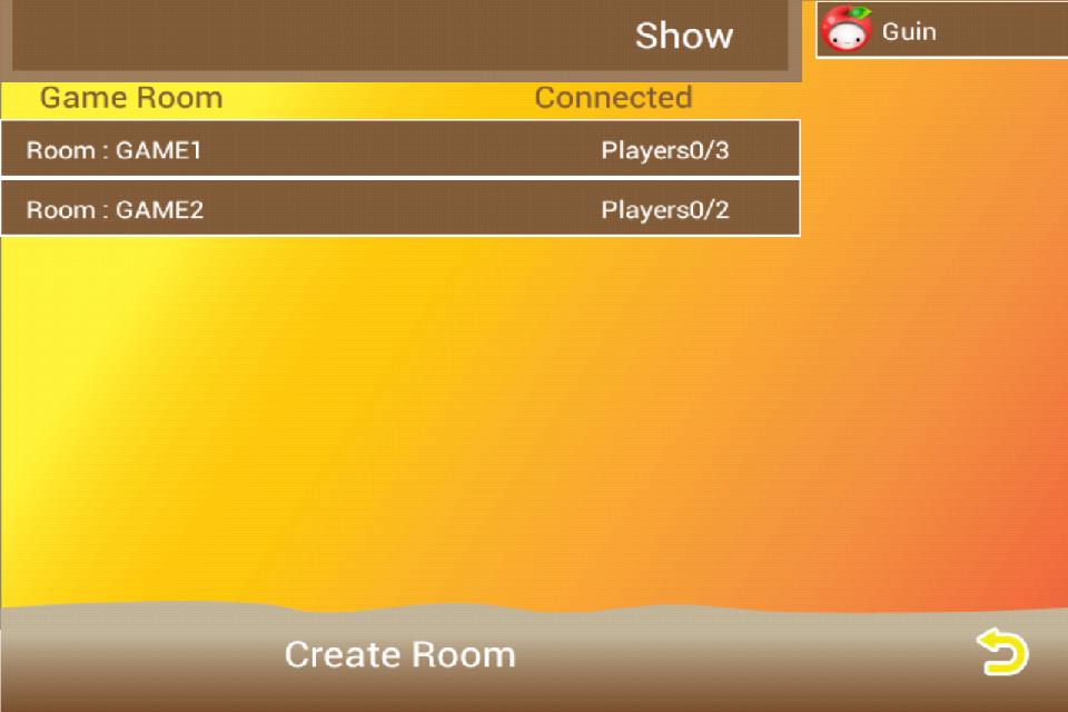 Show connect. Orange Multiplayer connection.