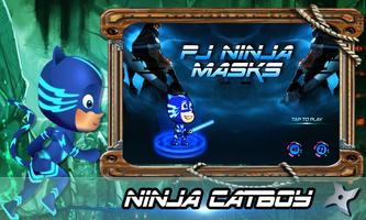 Super Ninja Catboy Masks Legends تصوير الشاشة 1