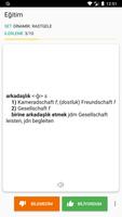 Almanca - Türkçe sözlük Ekran Görüntüsü 1