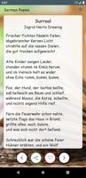 German Poems اسکرین شاٹ 1
