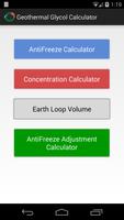 3 Schermata Geothermal Glycol Calculator