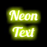 Neon Text On Photo biểu tượng