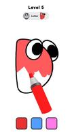 Coloring Alphabet Page اسکرین شاٹ 3