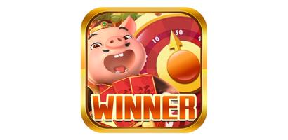 Winner Piggy - Easy Reward-poster