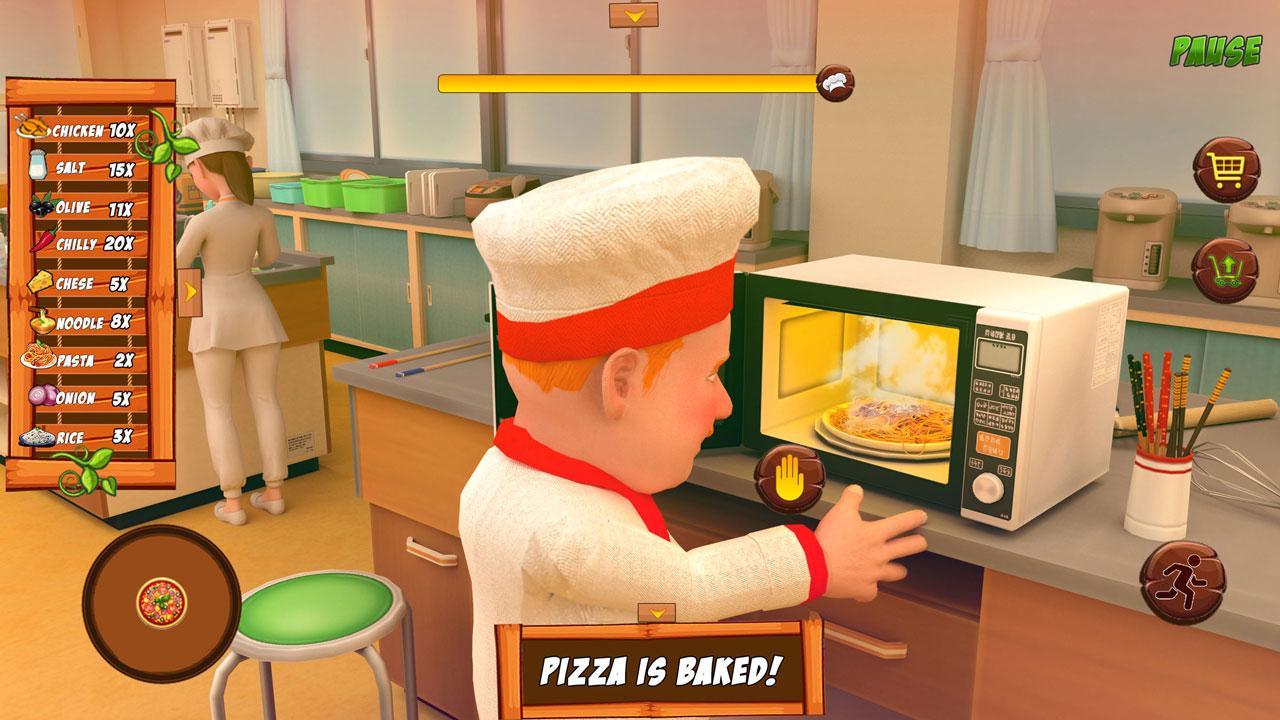 Virtual Chef Cooking Tycoon Pizza Delivery Games For Android Apk Download - roblox pizza delivery secret room