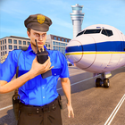 경계 순찰 공항 보안 경찰 시뮬레이터 아이콘