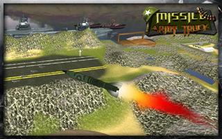 3D Army Missile Launcher Truck capture d'écran 2