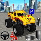 Monster Truck Parking Games 3D icône
