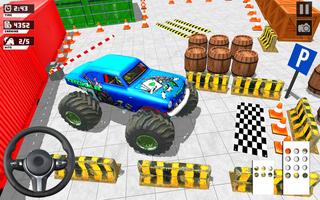 Monster Truck Parking Games 3D capture d'écran 1