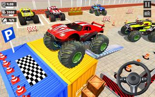 Monster Truck Parking Games 3D capture d'écran 2