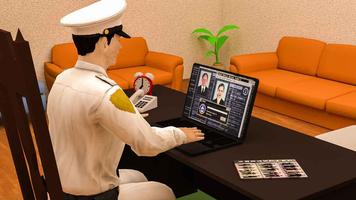 virtuel police officier gibier capture d'écran 3