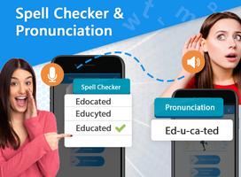 Word Pronunciation-Spell Check Affiche