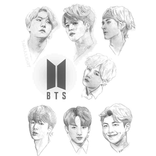 BTSを描く方法