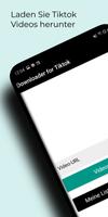 Downloader for TikTok Plakat
