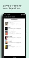 Downloader for TikTok imagem de tela 3