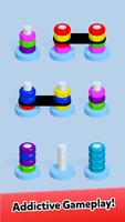 Nuts Bolts Sort - puzzle game Plakat