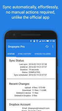 Autosync for Dropbox - Dropsync 截图 1