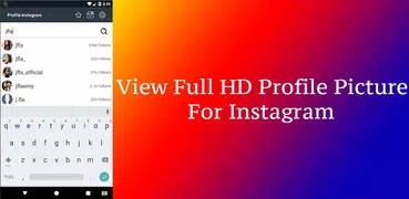 Big profile HD picture viewer 